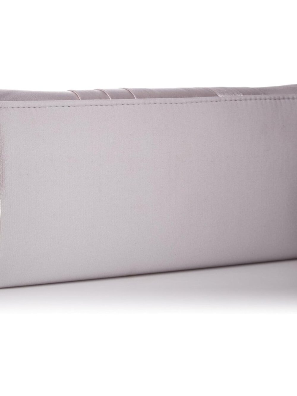 Women's Angel Satin Tuxedo Flap Evening Clutch | Satin - Picture 3 of 6